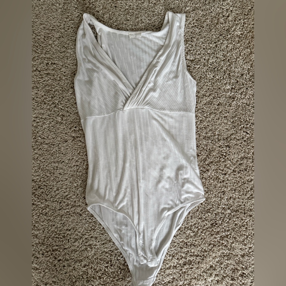 LA MIEL White Bodysuit